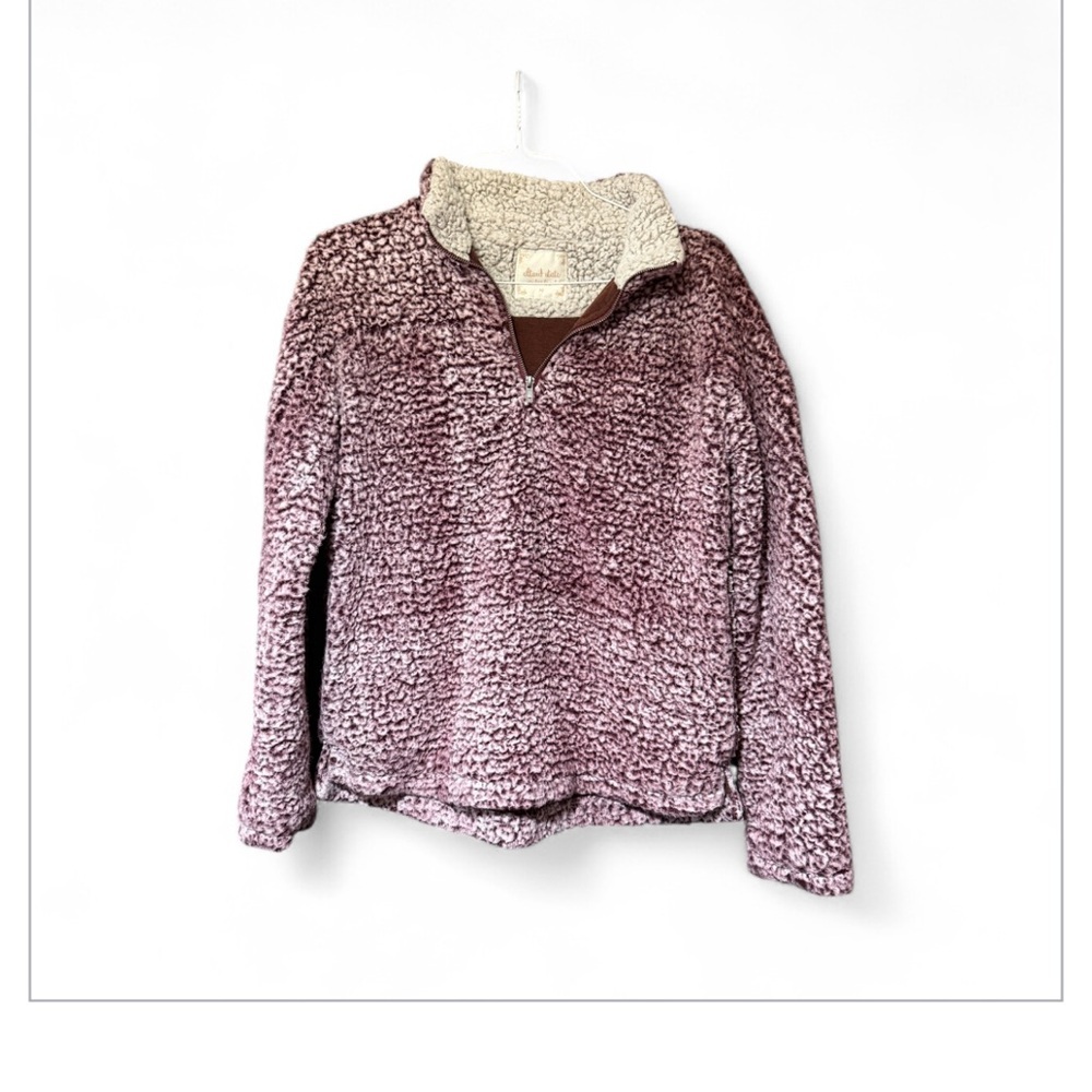 Altar'd State Mauve Teddy Jacket Size Medium